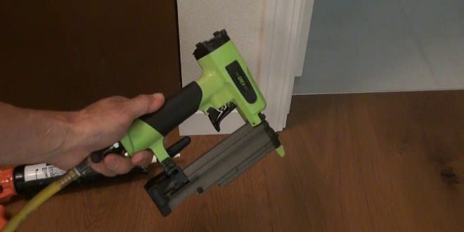 How To Nail Baseboard With A Nail Gun